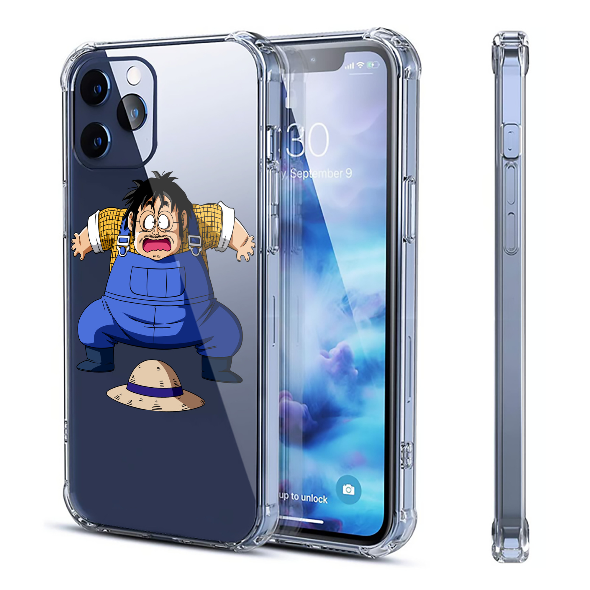 （画像用） ドラゴンボール DRAGON BALL 【iPhone 12シリーズ対応】透明スマホケース（クリアソフトケース）